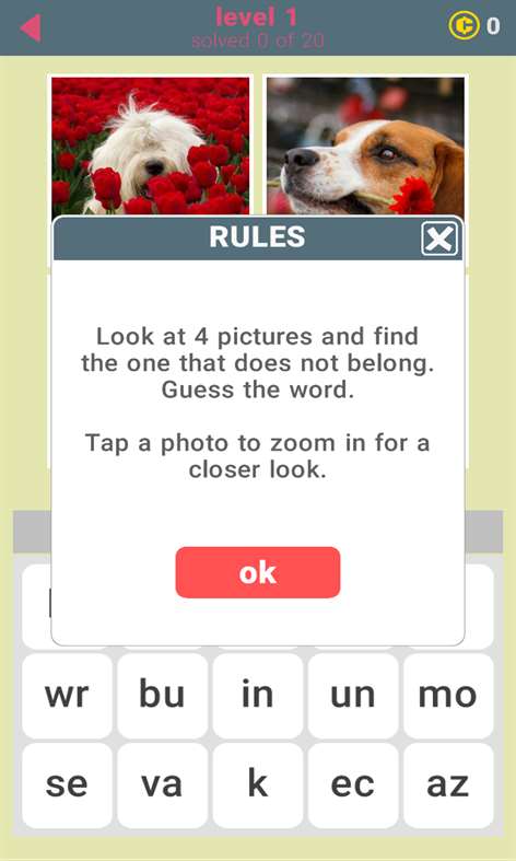 400 Exceptional Words Screenshots 1