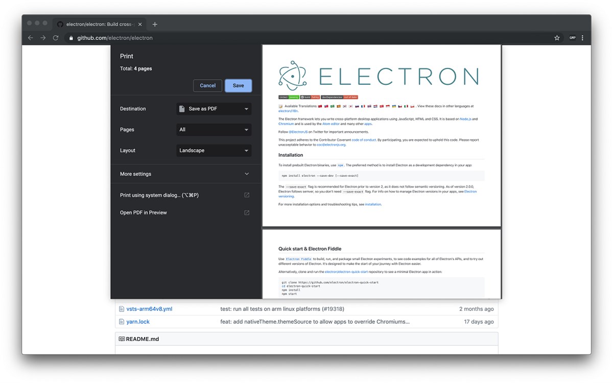 GitHub Markdown Printer - Easy Markdown Printing