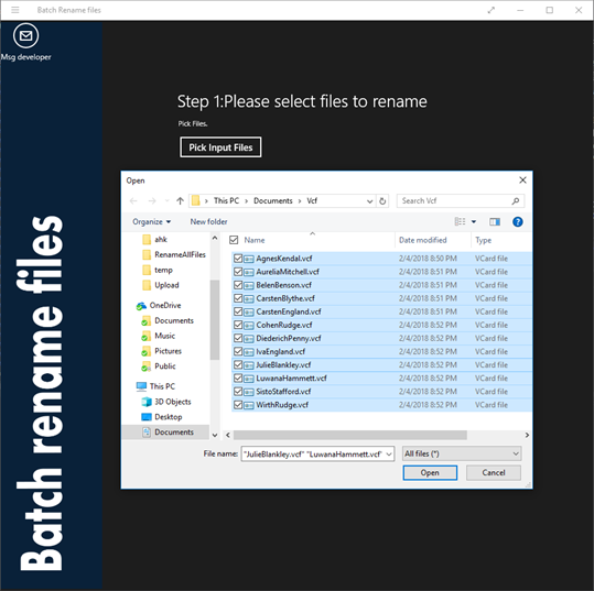 Batch Rename files for Windows 10 PC Free Download - Best Windows 10 Apps