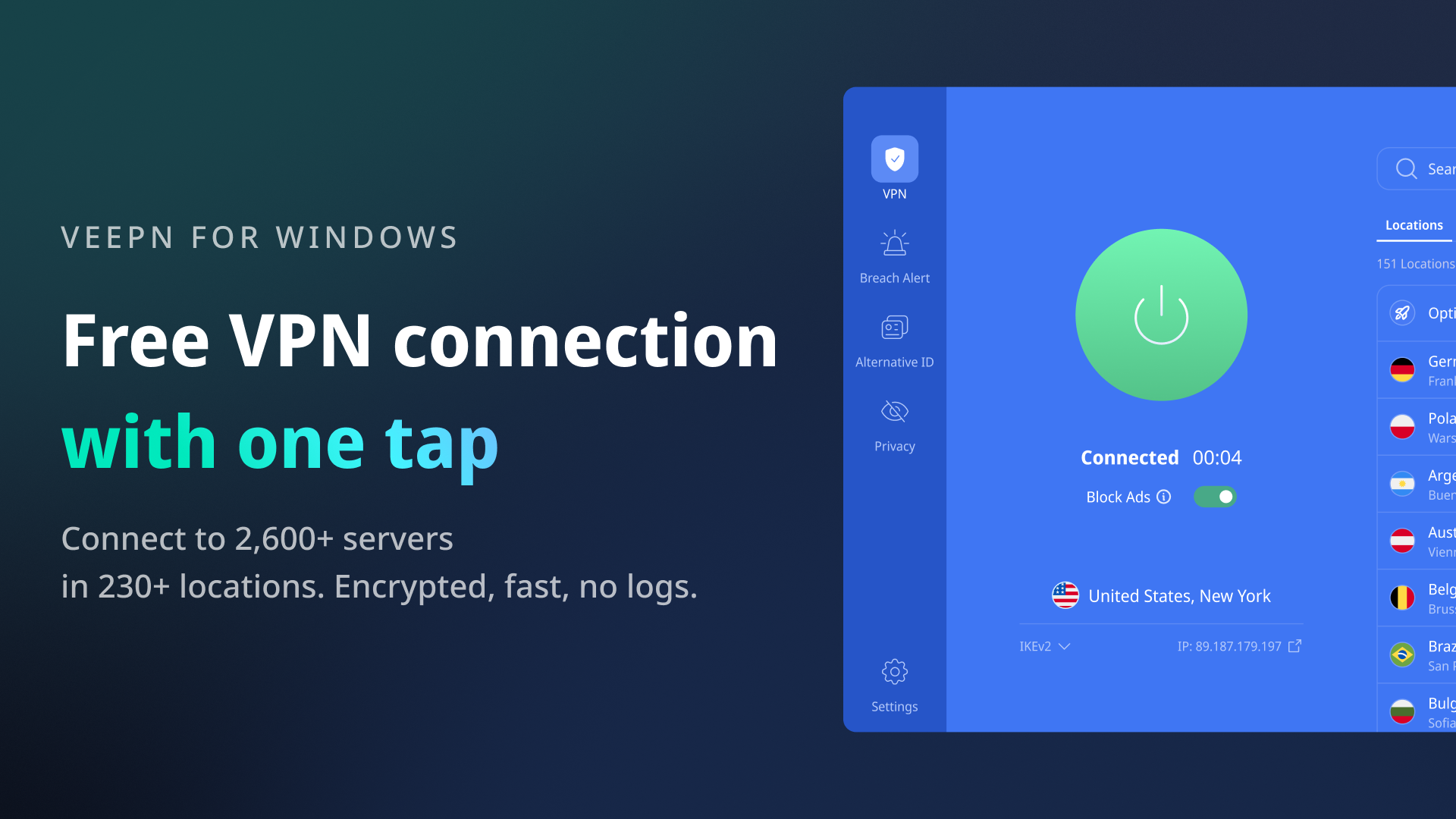 VPN by VeePN screenshot