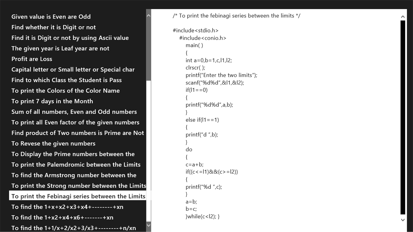 #4. Basic C Examples (Windows) Által: Ganji Siva Prakash