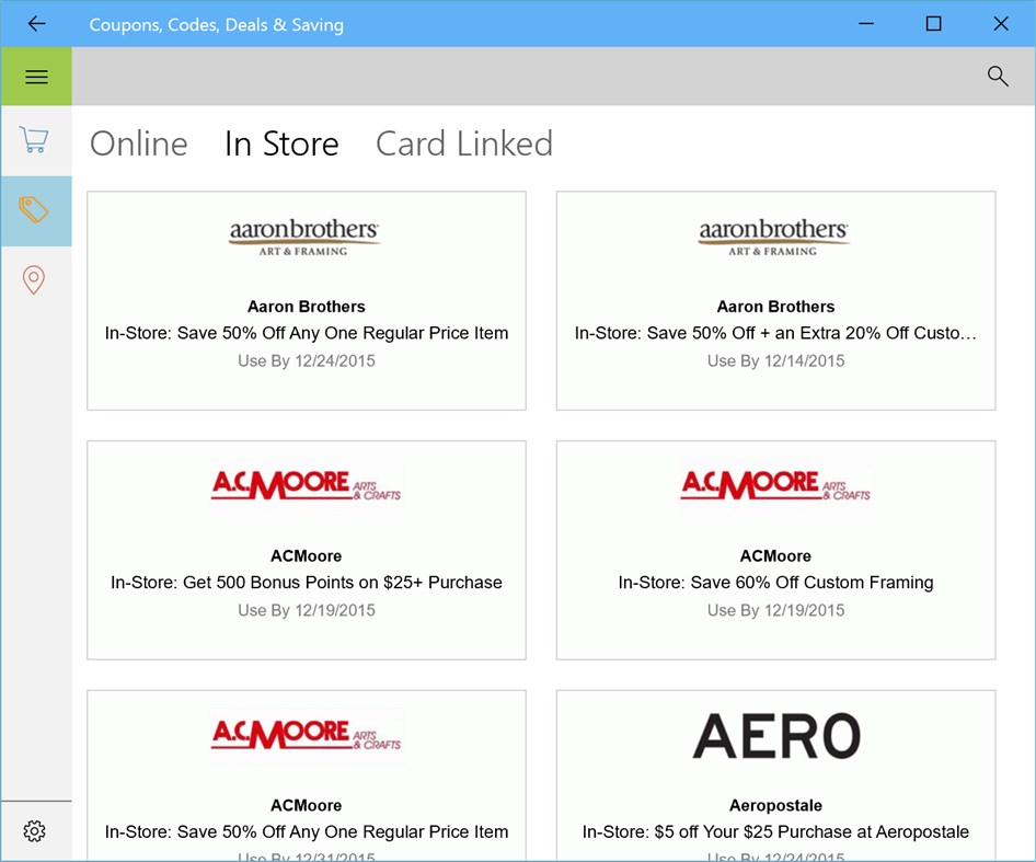 #4. Coupons, Codes, Deals & Saving (Windows) Által: Coupons.com