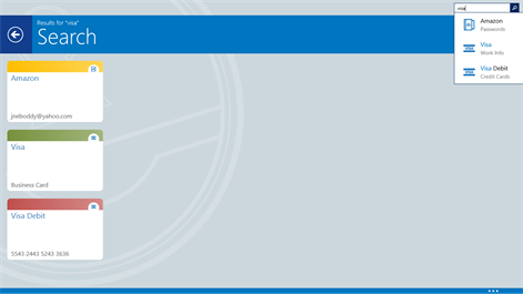 eWallet Screenshots 1