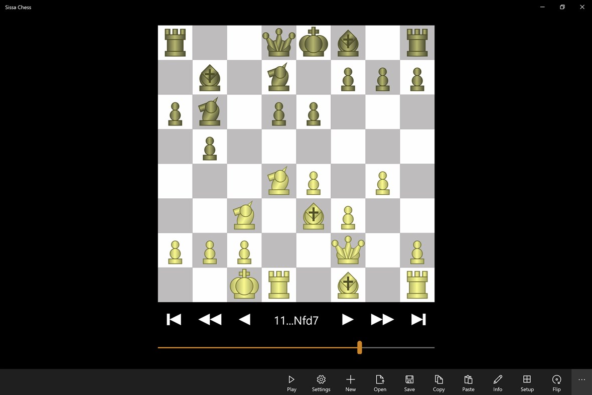 #1. Sissa Chess (Windows) Podle: Ostman