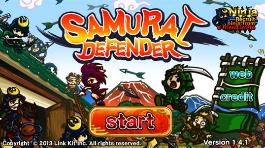 Samurai Defender screenshot 1