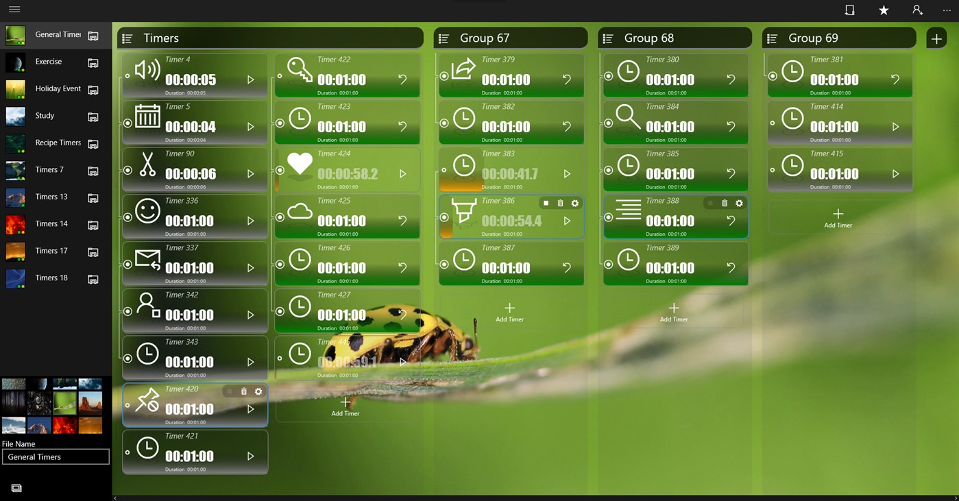#1. MultiTimer (Windows) Podle: Anomaly Apps