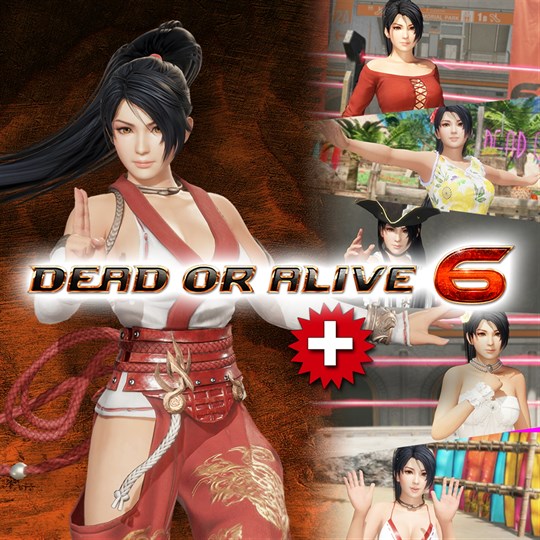 DOA6 Character Momiji + Debut Costume Set for xbox