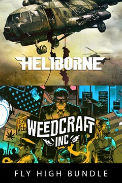 Cover poster for Weedcraft Inc + Heliborne - Fly High Bundle