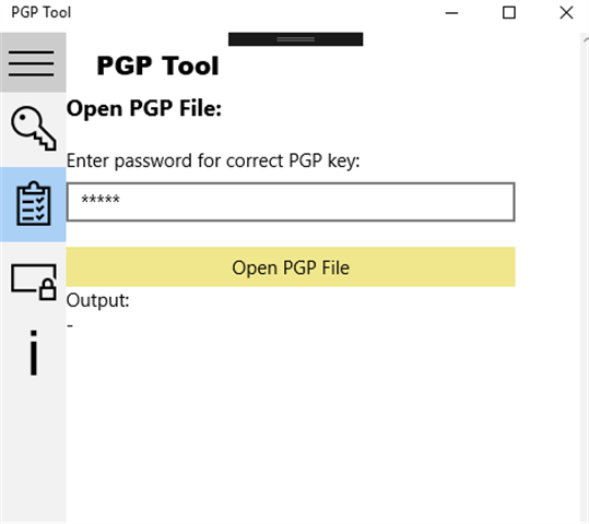 PGP Tool screenshot 3