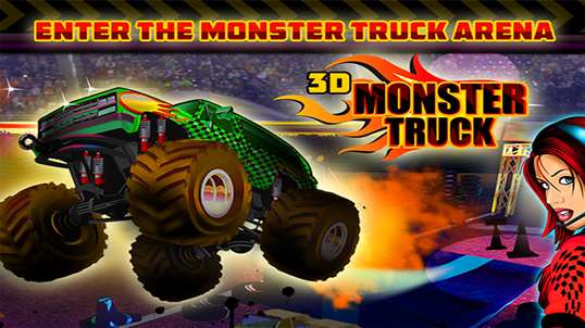 Monster Truck Stunts - 4x4 Jeep Driving Simulator screenshot 1