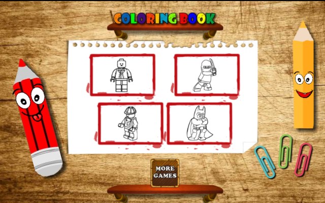 Bts Lego Coloring Book Game