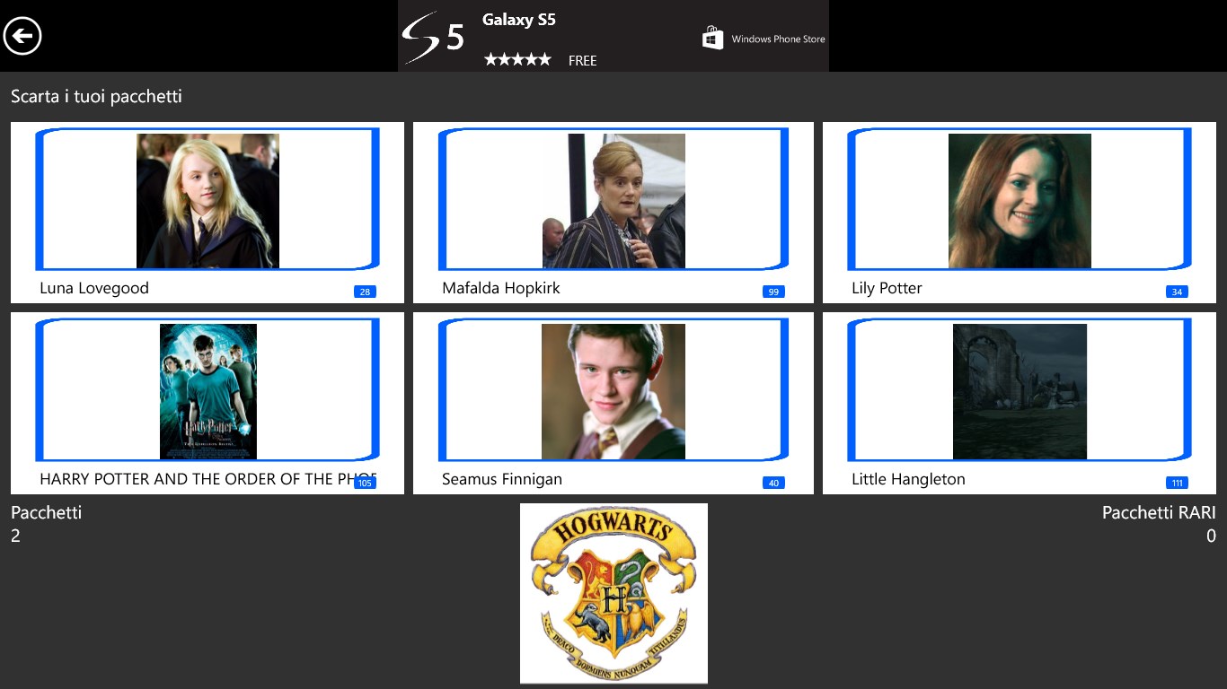 Harry Potter Stickers for Windows 10