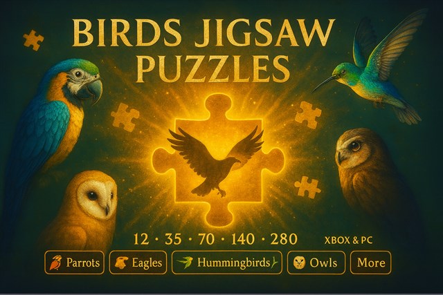 Birds Jigsaw Puzzles for PC & XBOX screenshot 1