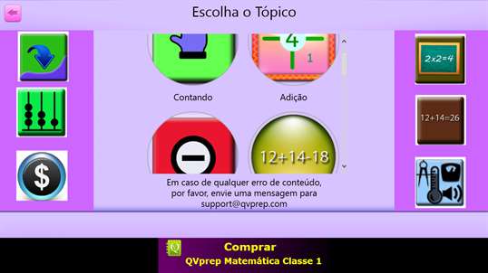 QVprep Lite Matemática Classe 1 screenshot 1