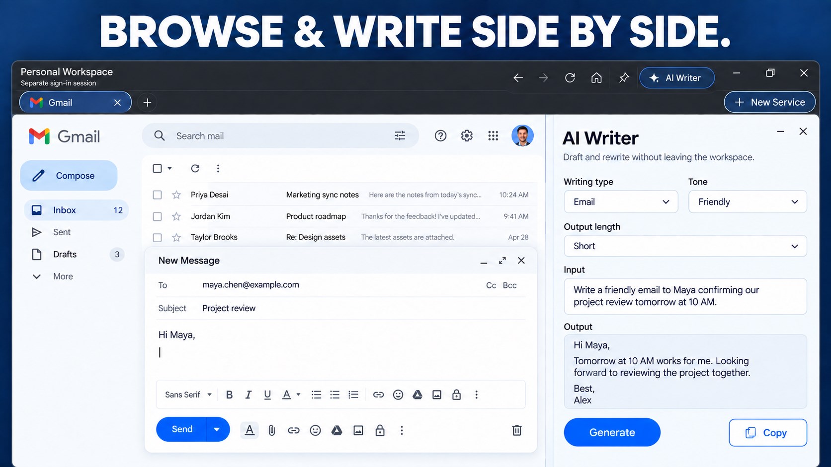 G Workspace: Search, Mail, Meet screenshot