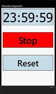 Retarded Stopwatch screenshot 2