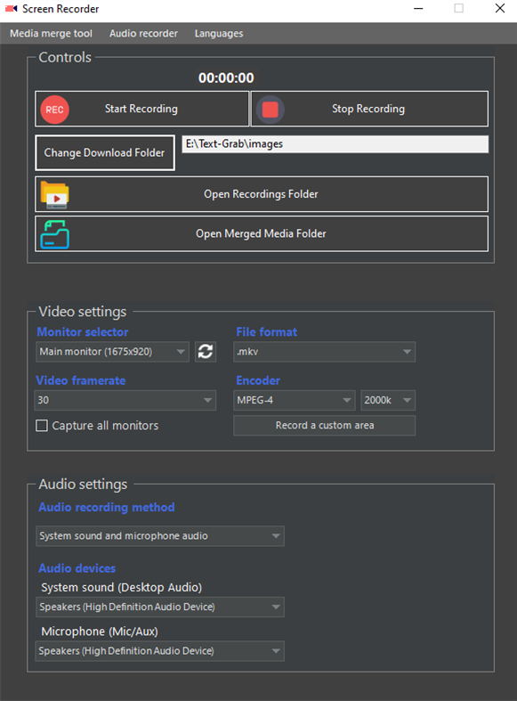 #2. Screen Recorders (Windows) 作者: Screen Recorder