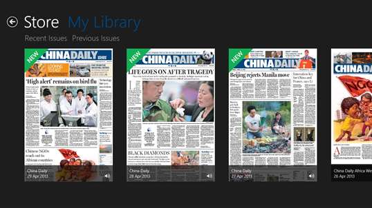 The China Daily iPaper screenshot 3