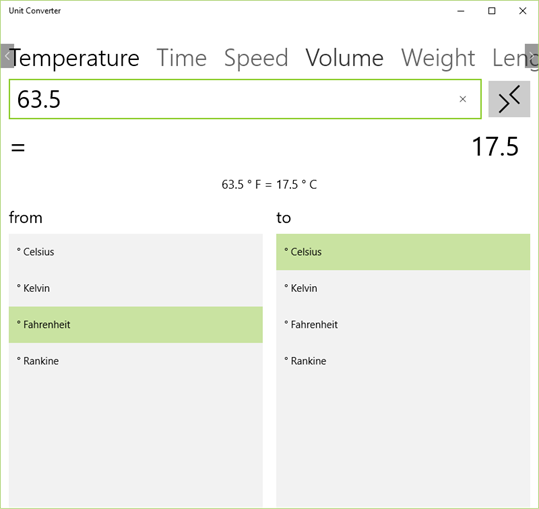 Unit Converter for Windows 10 PC Free Download - Best Windows 10 Apps