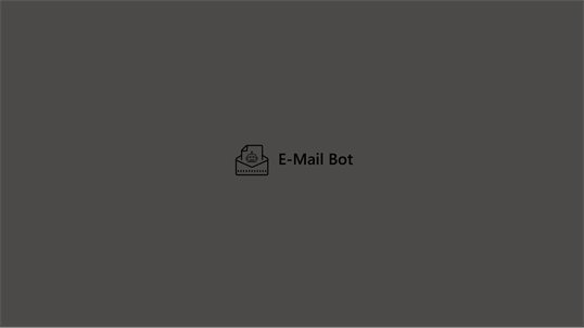 E-Mail Bot screenshot 1