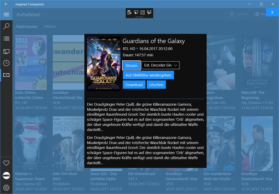 #3. enigma2 Companion (Windows) 来自: NGX-Studio