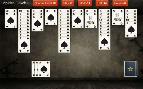 Spider Solitaire++ Screenshots 1