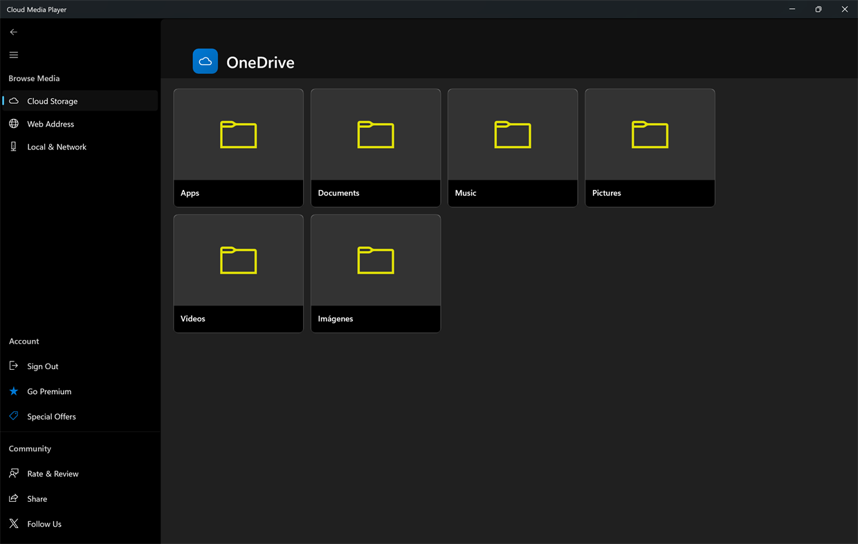 #3. Cloud Media Player (Windows) Podle: enarmedia