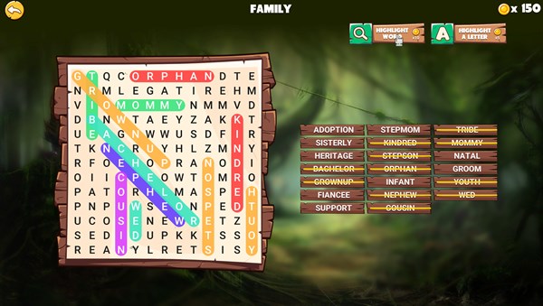 Hidden Words Puzzles : PC — 14