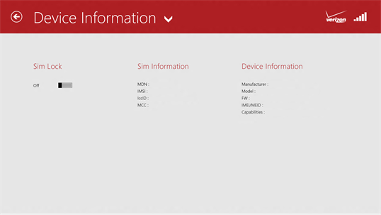 Verizon Connection Manager screenshot 2