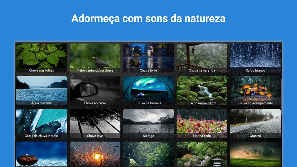 Sons Relaxantes da Natureza - Microsoft Apps