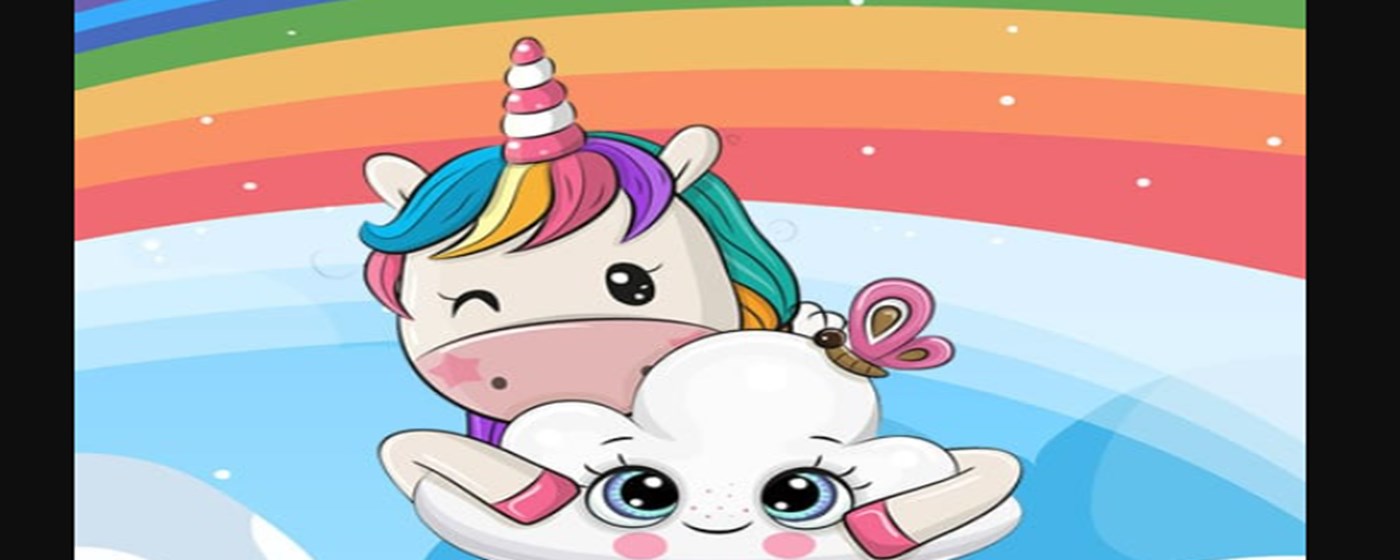 Cute Unicorn Jigsaw Game marquee promo image
