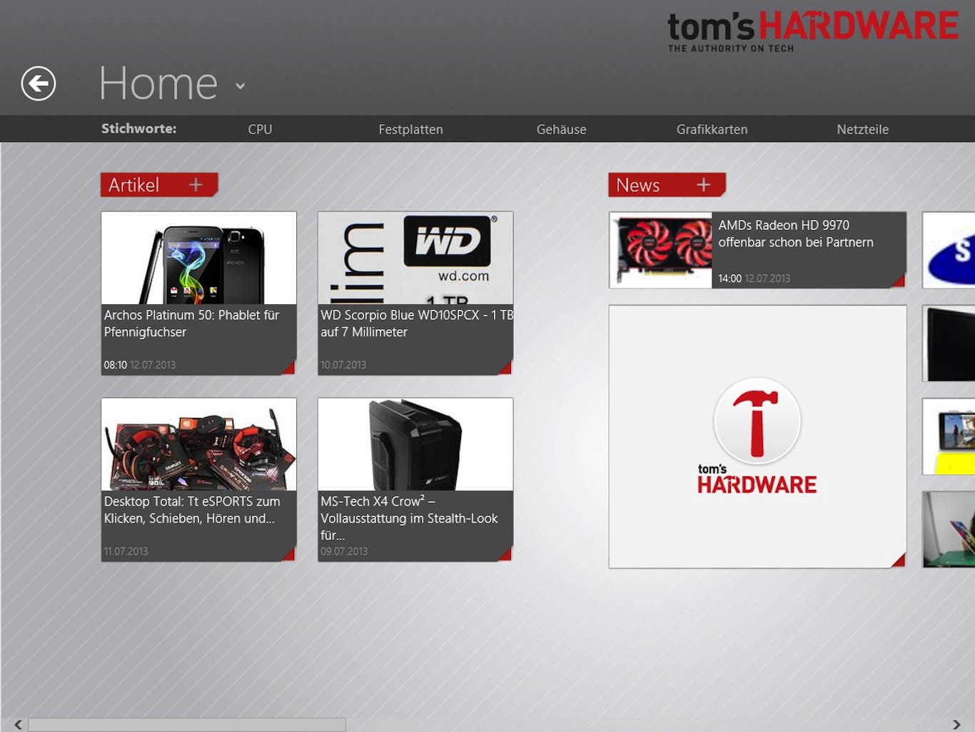 Tom's Hardware for Windows 10