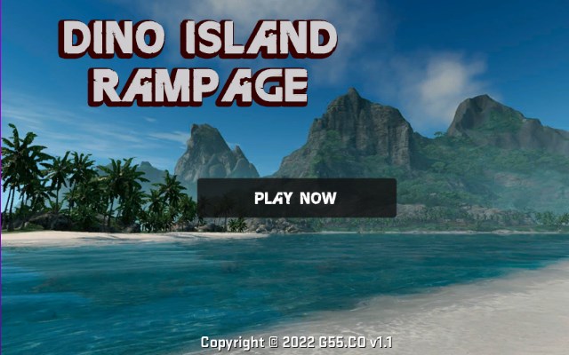 Dino Island Rampage Game