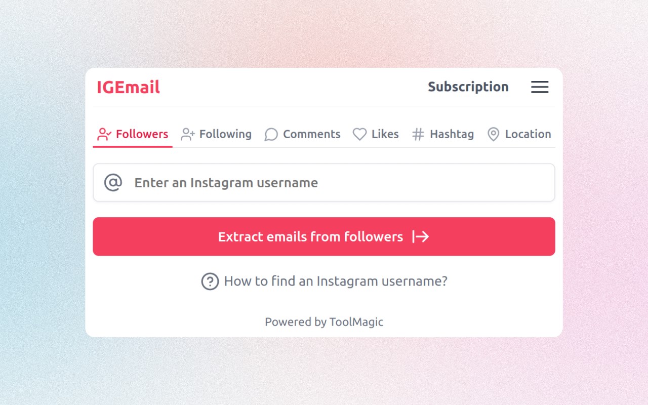 IEmail - Email Extractor & Lead Finder