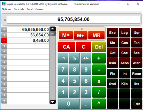 Super Calculator 8 Screenshots 1