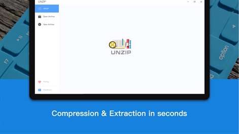 Unzip - support RAR,ZIP,7Z,Gzip,BZ for free Screenshots 1