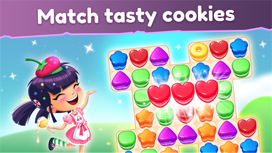 Cookie Blast Fever - Match 3: Sweet Baking Journey screenshot 1