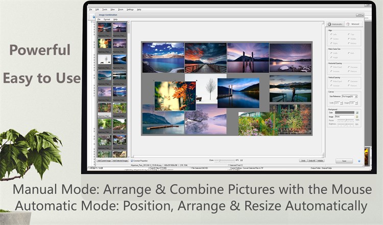 Combine Photos - Photo Aide - PC - (Windows)