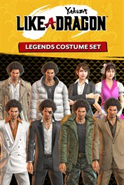 Yakuza: Like a Dragon Set de disfraces de leyendas