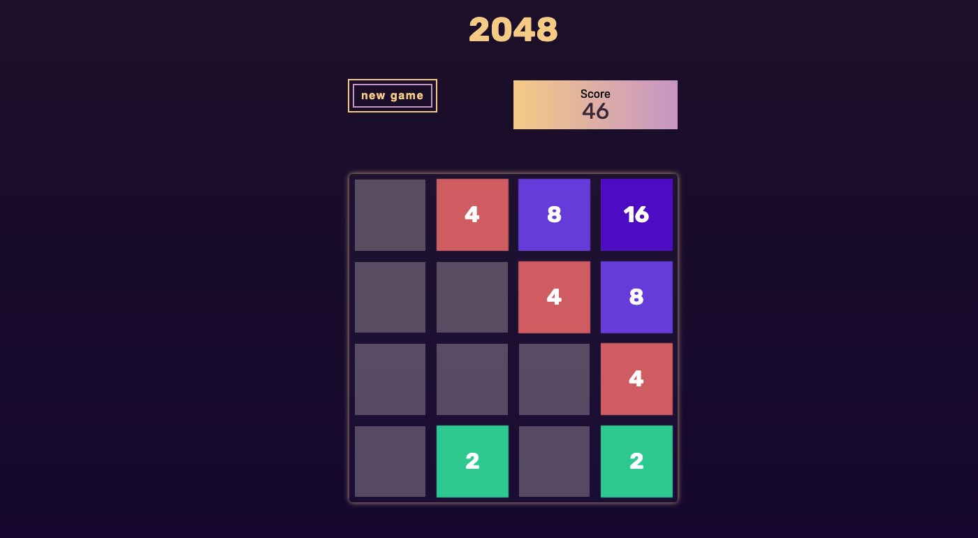 Captura de Pantalla 1 2048 - The most favorite puzzle game windows