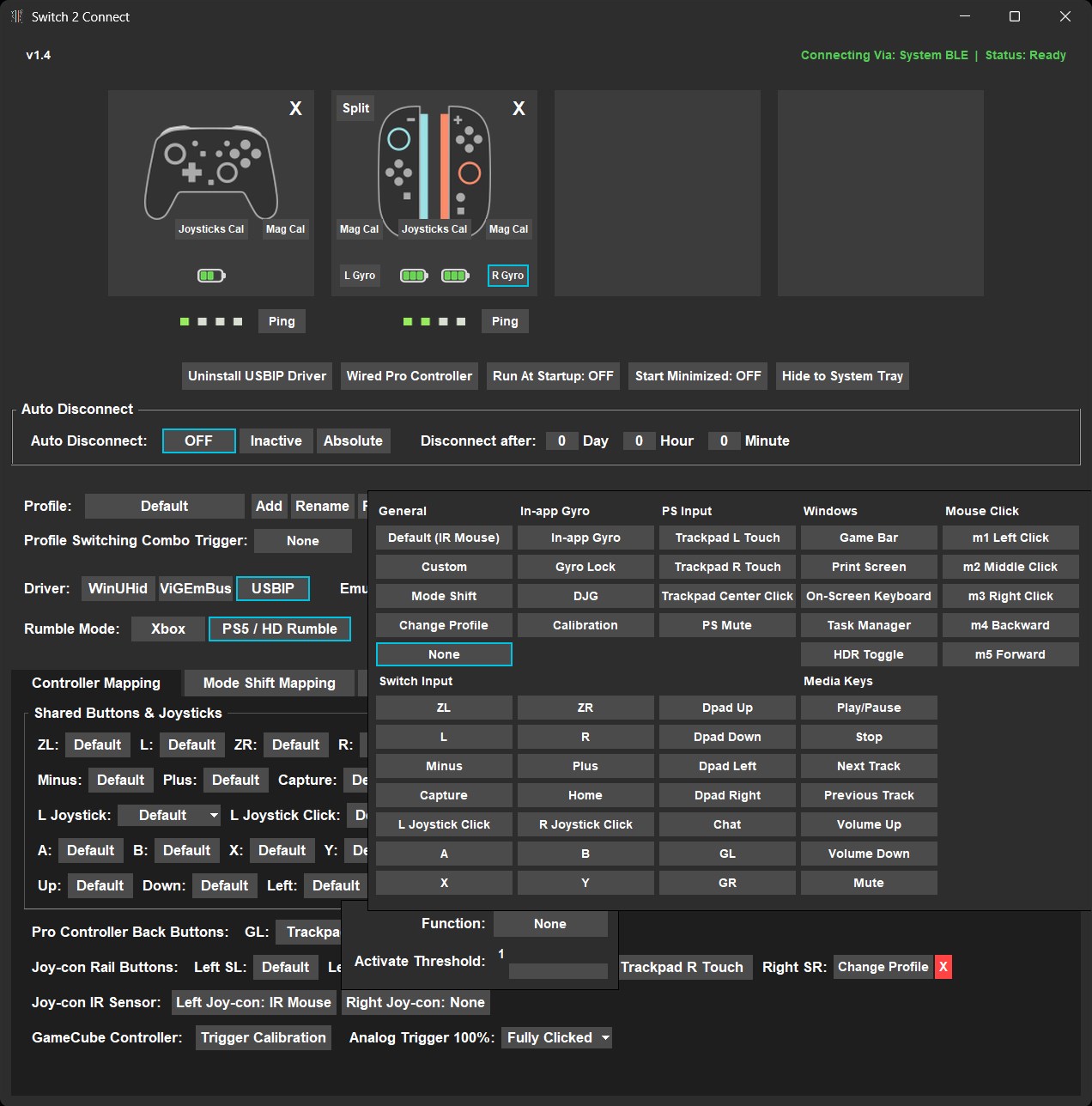 Switch 2 Connect screenshot
