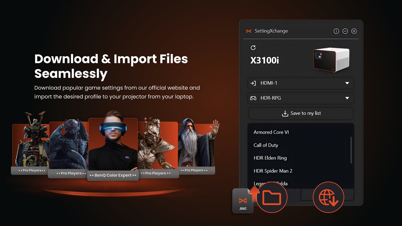 #4. SettingXchange (Windows) 由: BenQ INFTY Lab Ltd.