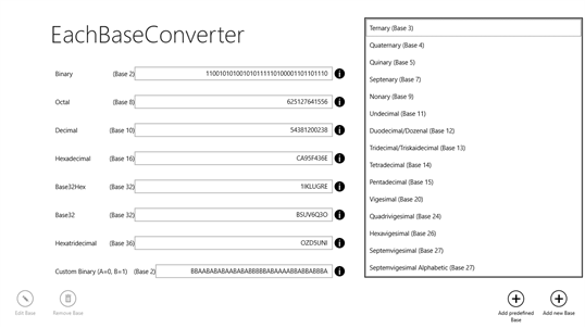 EachBaseConverter screenshot 3