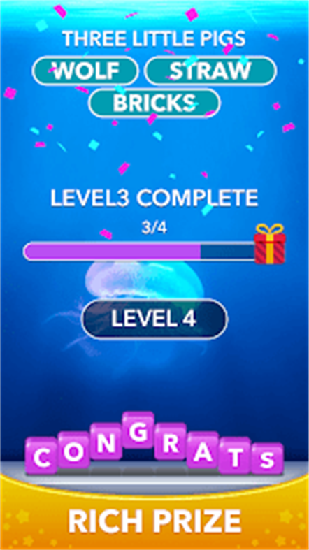 #3. Word Block Stack - Word Search Puzzle (Windows) 来自: Piano Music Games