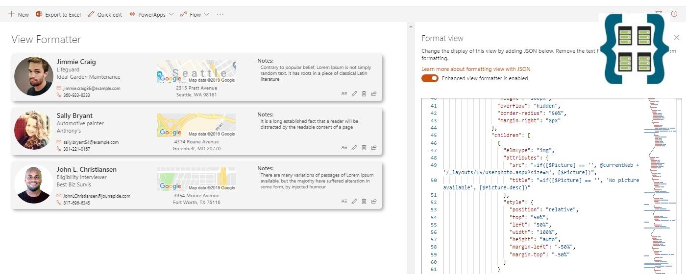 SP Formatter: Advanced SharePoint Column & View JSON Editor