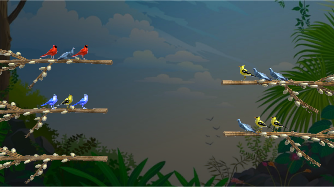 #5. Bird Sort Puzzle: Color Game (Windows) بواسطة: StudioTakaz