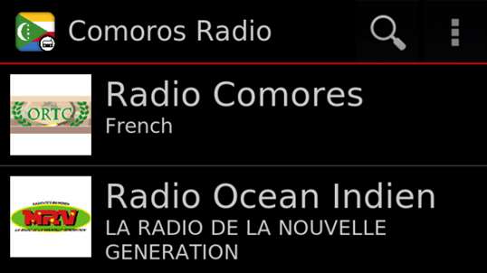 Comoros Radio screenshot 1
