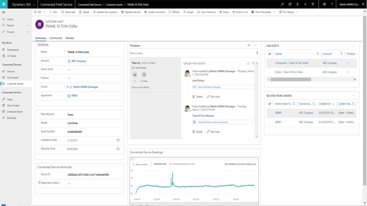 Snapshot 4 of HCLTech Biz Apps - True Connected Field Service