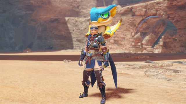 "Stuffed Tigrex" Hunter layered weapon (Hunting Horn) screenshot 1