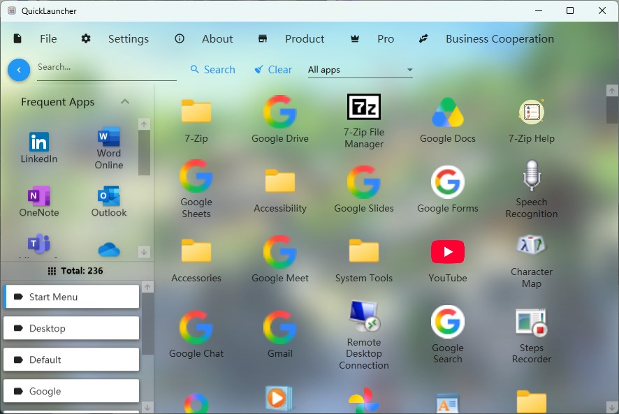 Quick App Launcher screenshot